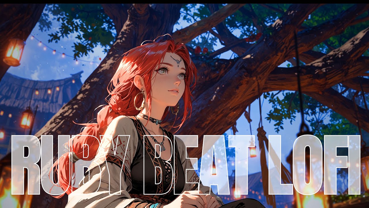 Lofi for Firelight Peace | Shamanic Lantern Glow &ndash; Ruby Beats
