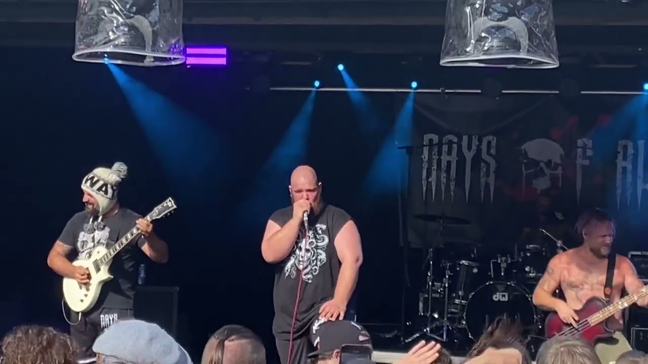 DAYS OF RUIN - live - Great Old-School Metalcore - Sold Out Wyssrüti Festival Switzerland 2025