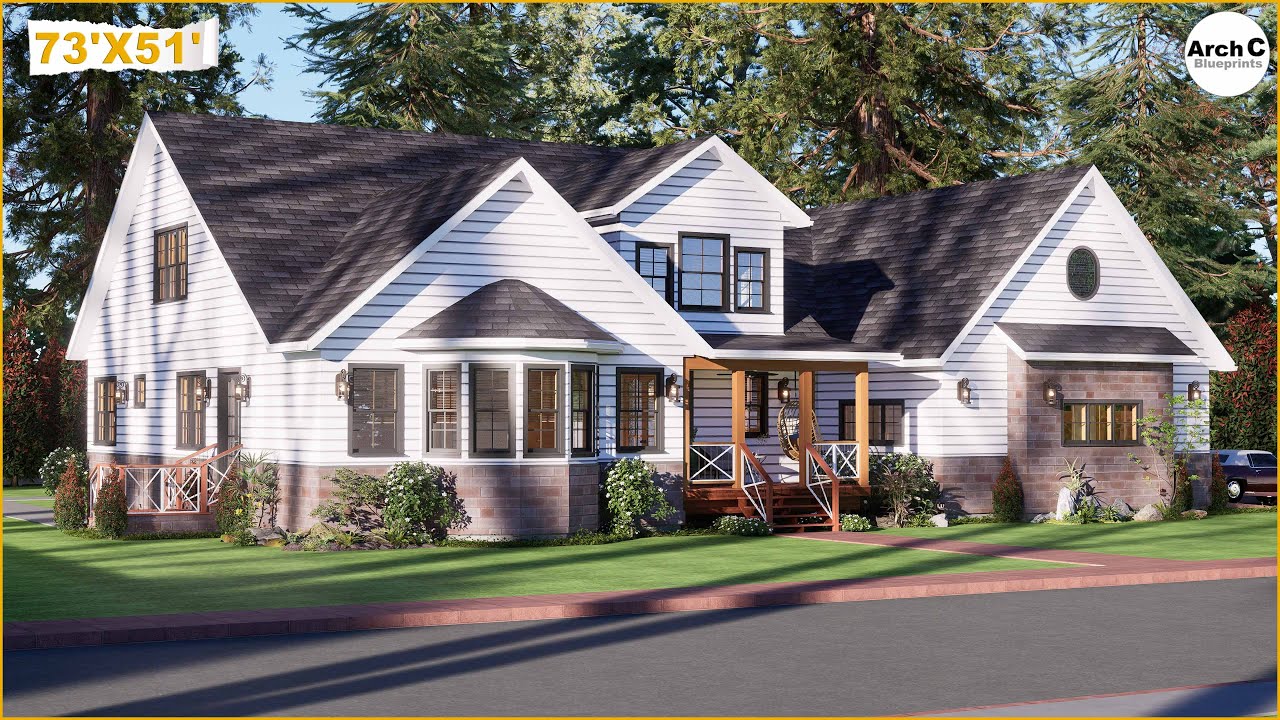 Dreamy 2 Story House Tour | 4 Bedrooms + 3 Car Garage | Perfect Family&nbsp;Home&nbsp;Design!