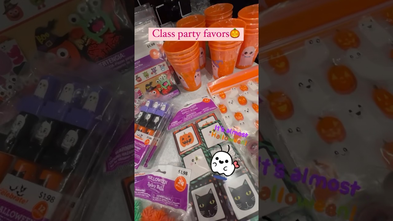 🎃Cheap, easy, and fun💀Class Halloween Party Favors🧙&zwj;♀️Under $35!