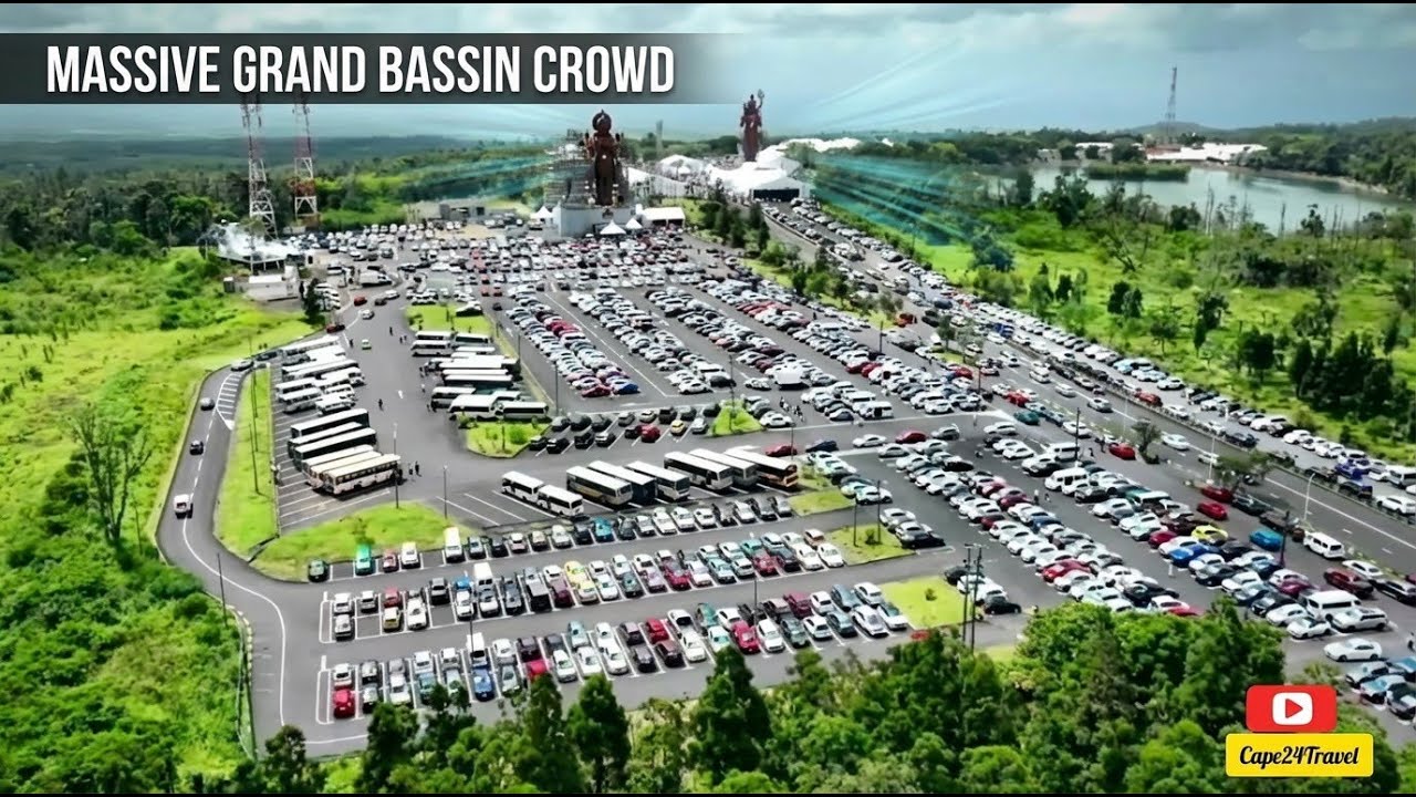 Grand Bassin Mauritius 🇲🇺 Aerial View #video 