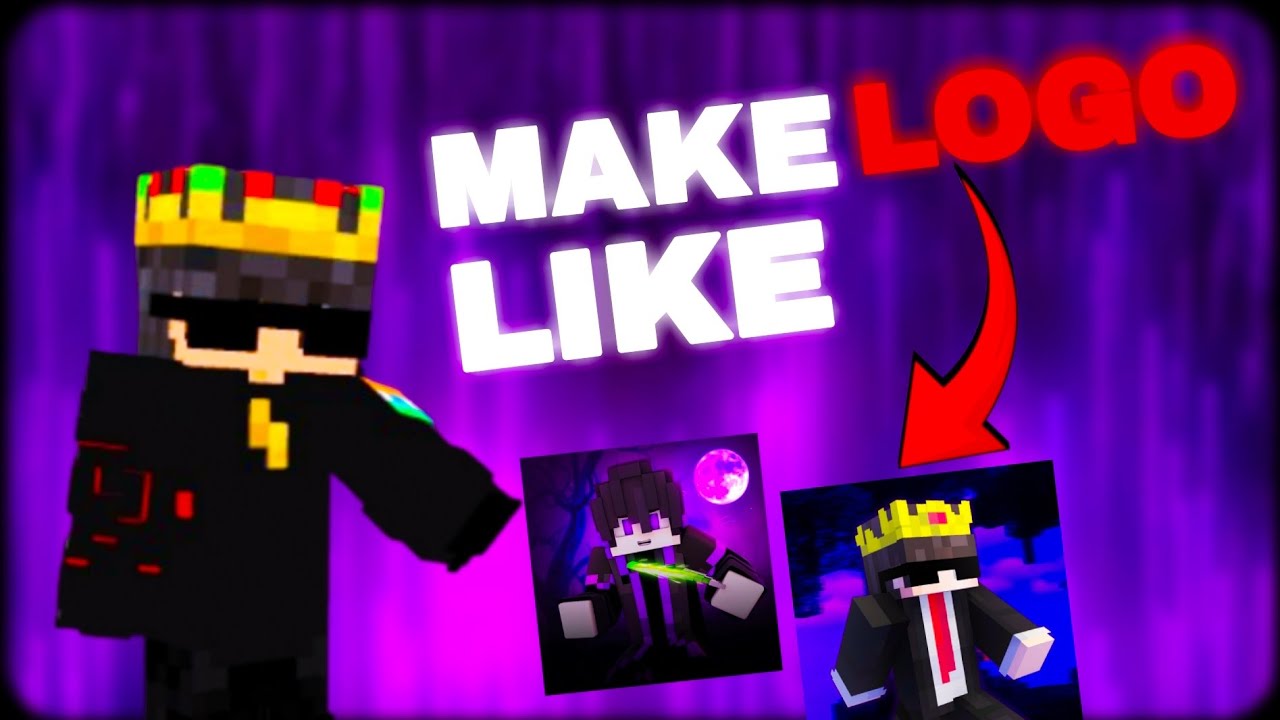 How to make logo like @SenpaiSpider and @LivingLegendOP For YouTube channel #subscribe