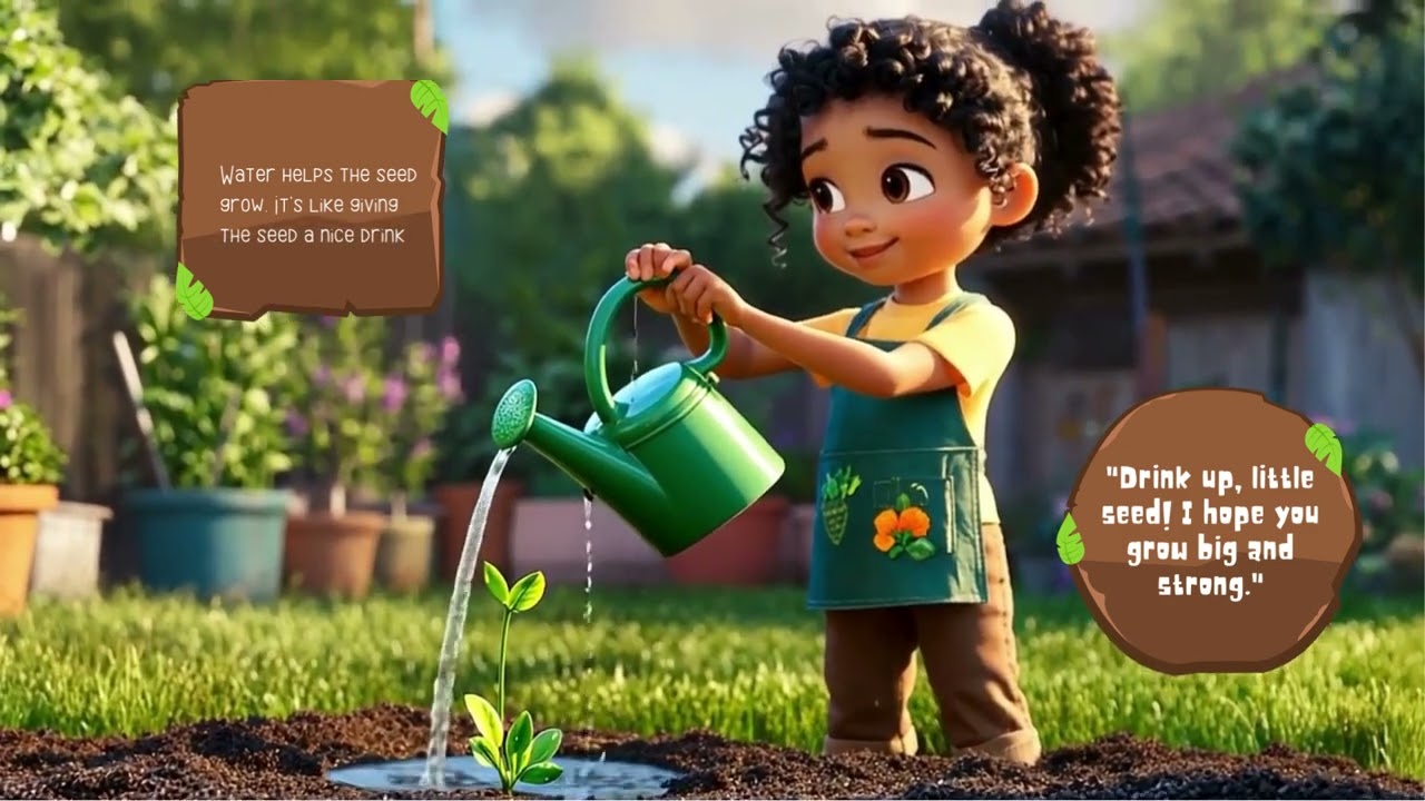 Alia's Secret Method for Turning Tiny Seeds into Huge Plants