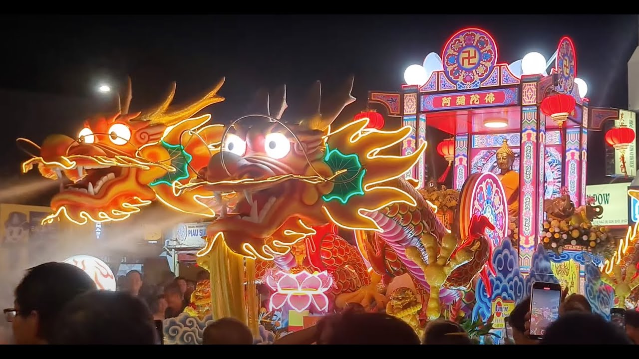 Wesak Day 2025 at Melaka.(十年一度 马六甲 卫塞节大游行）