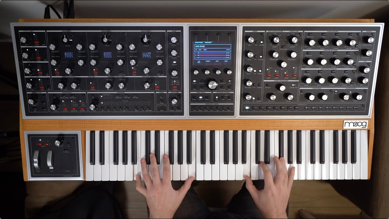 Ambient jam with the Moog One