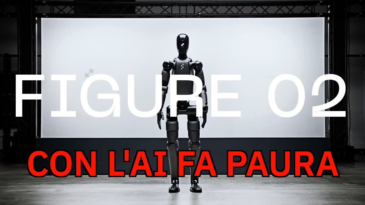 NUOVO ROBOT FIGURE 02 Con l'AI di OPENAI fa paura !!!