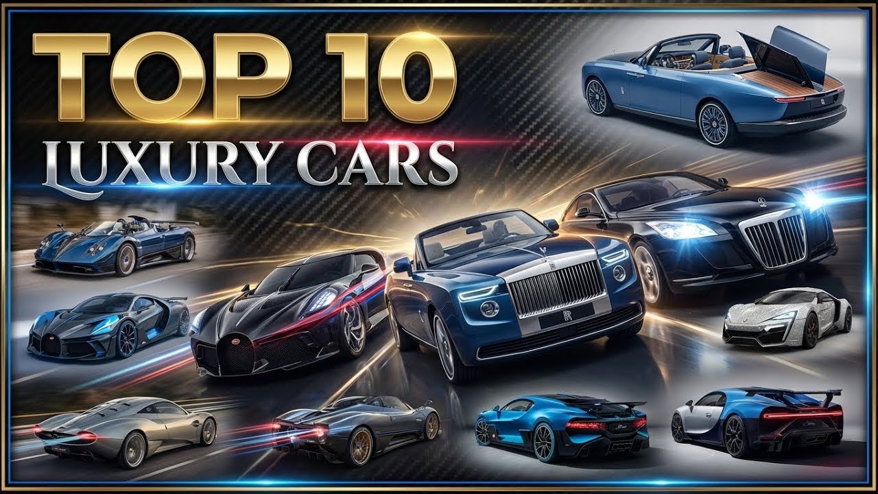 Лучший дизайн и самый роскошный салон: ТОП-10 роскошных автомобилей в мире!