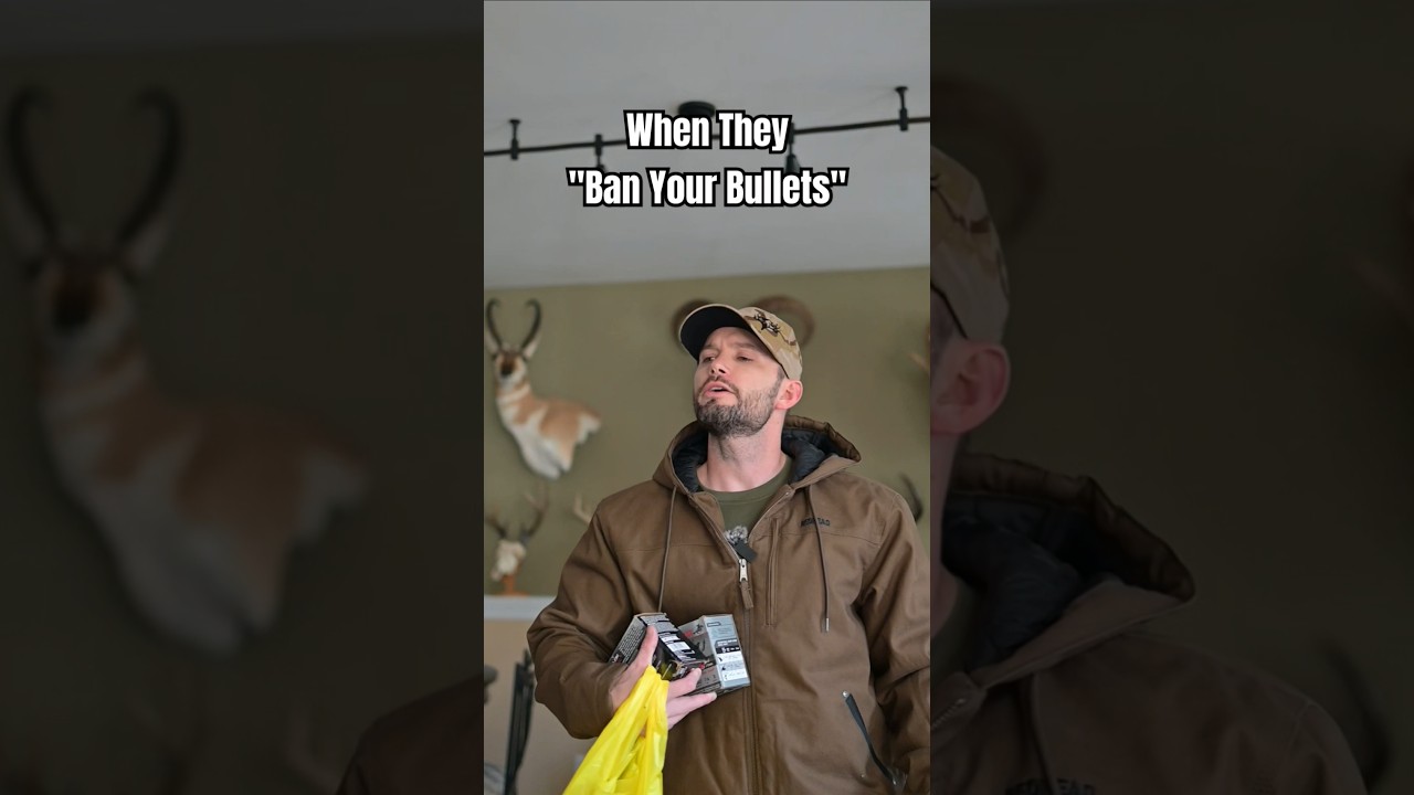 When they ban your bullets
