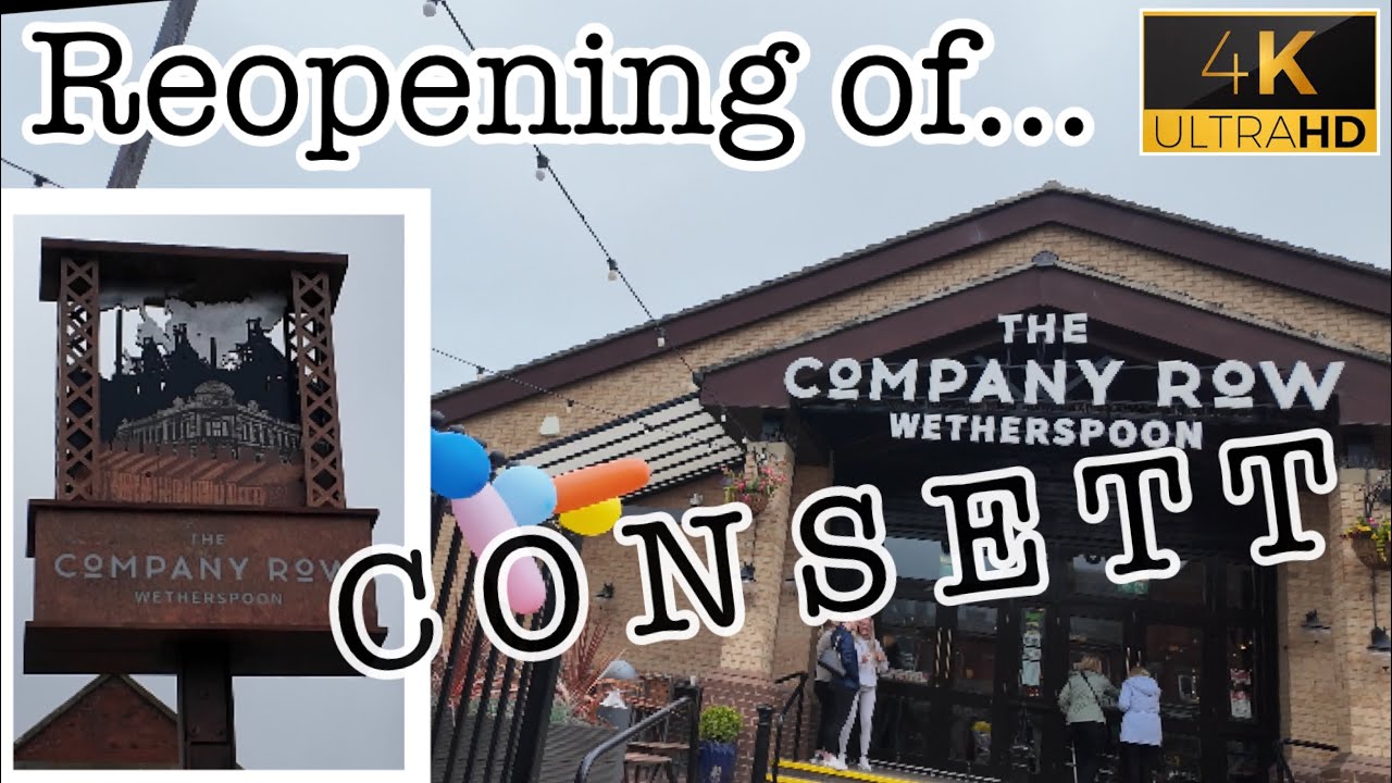 Consett Wetherspoon Reopening Short Video 18/06/24