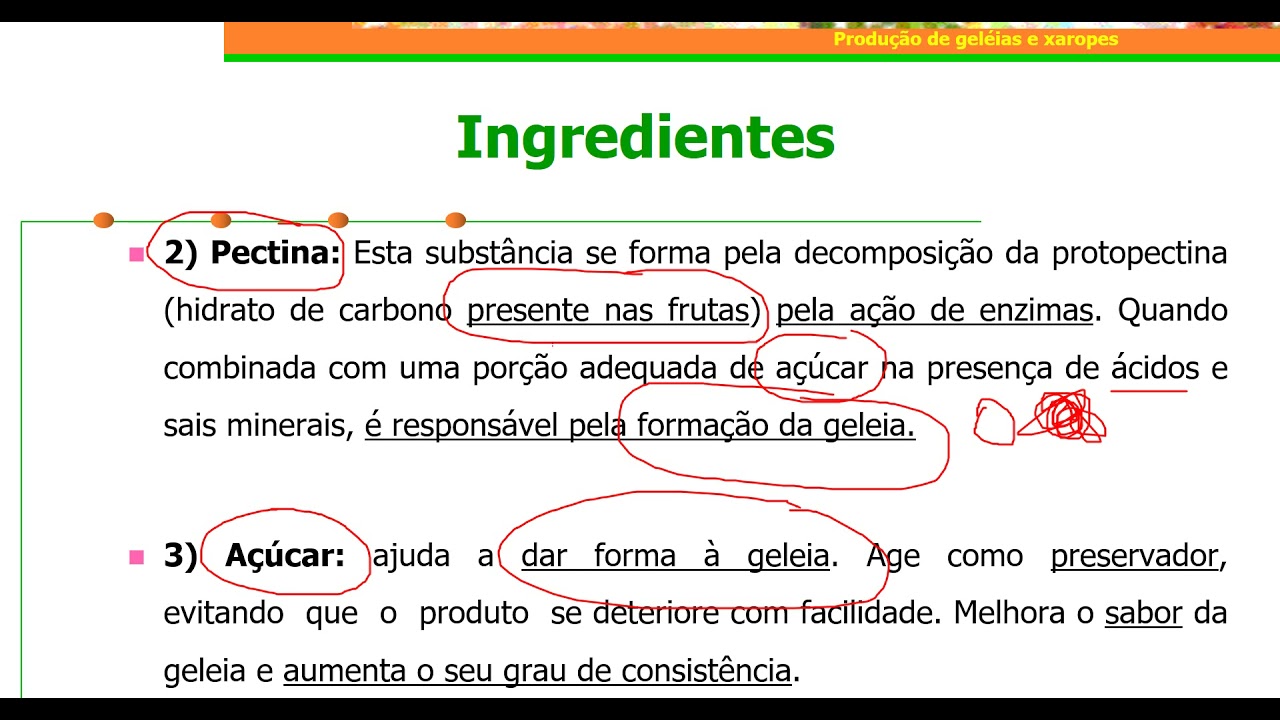 Processamento de Geleia de Frutas