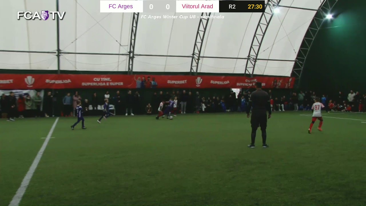 Cupa FC Arges Winter Cup U8 Semifinala FC Arges - Viitorul Arad