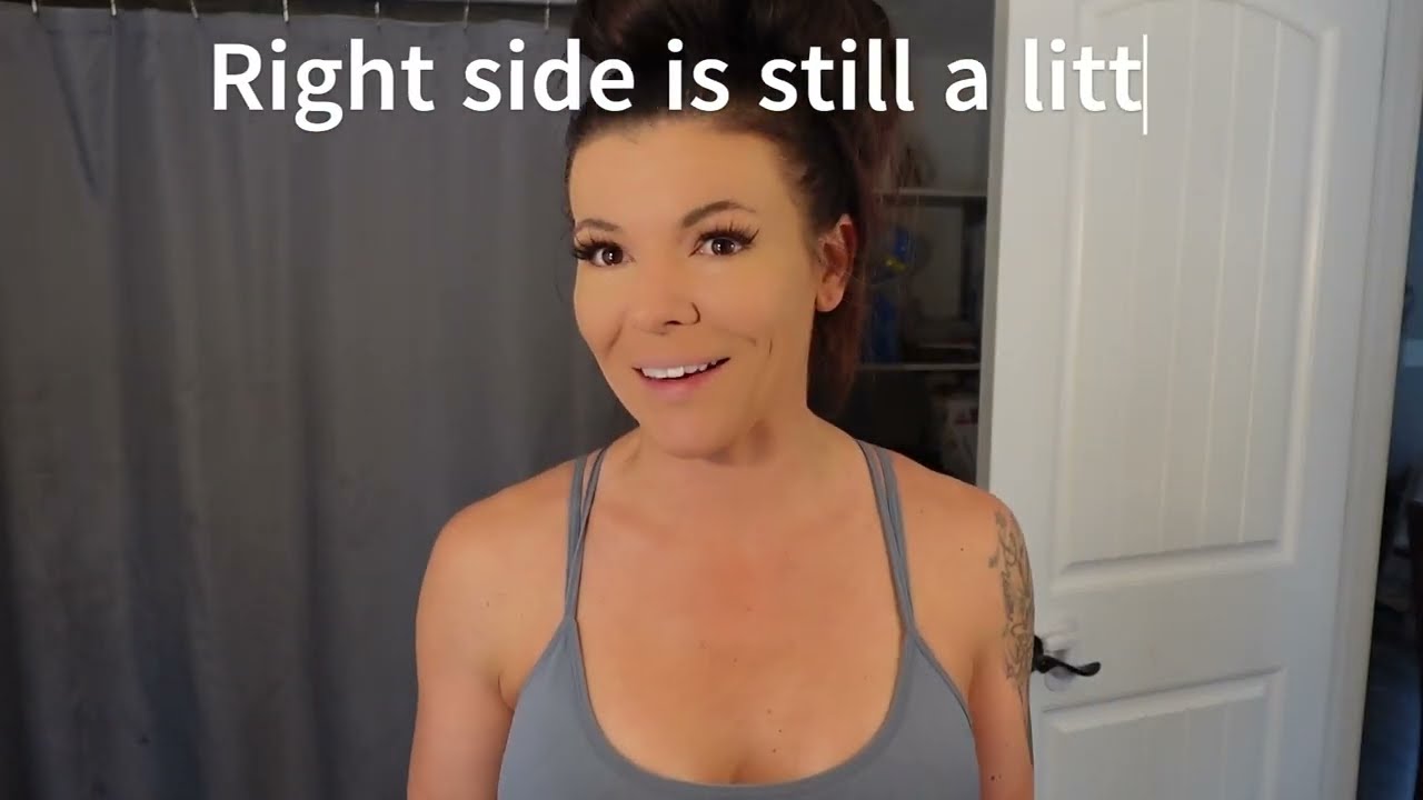 1st Back Workout After Breast Augmentation | Discussing My Recovery Process