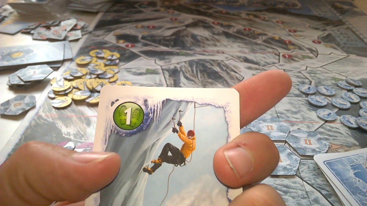 Mount Everest - przebieg gry