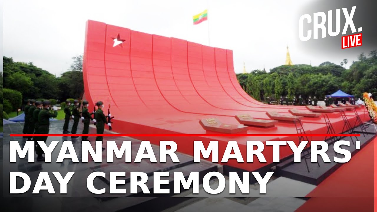 Myanmar LIVE | 78th Martyrs' Day | Commemorating The Slain Leaders Of Independence Movement