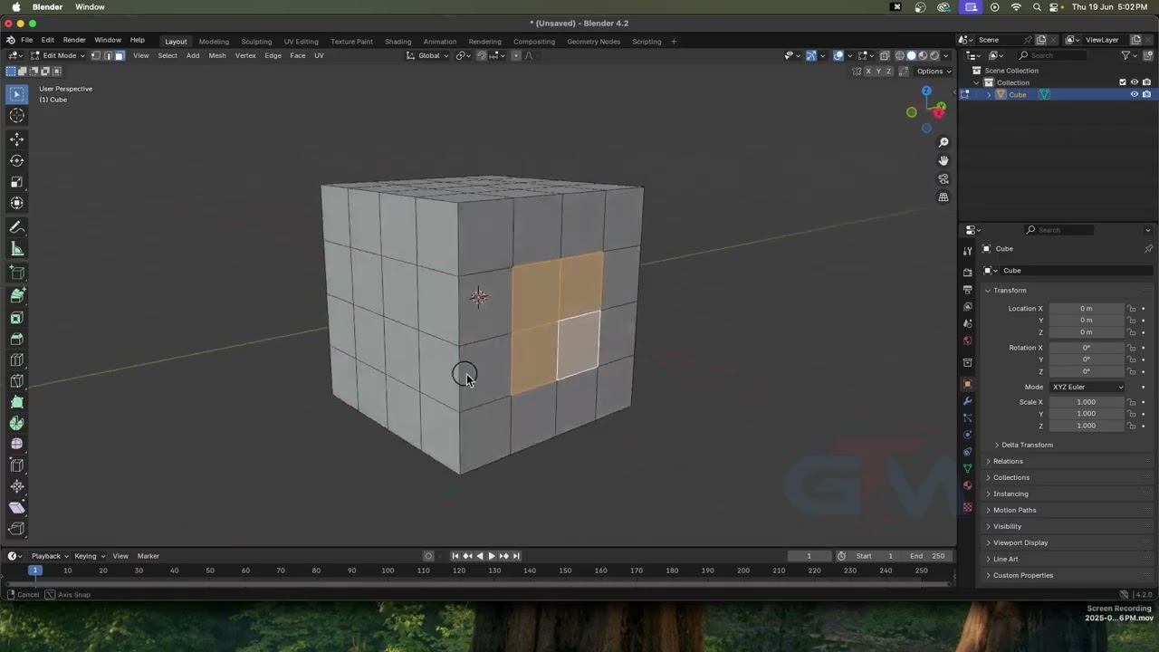 Blender Dissolve Tool