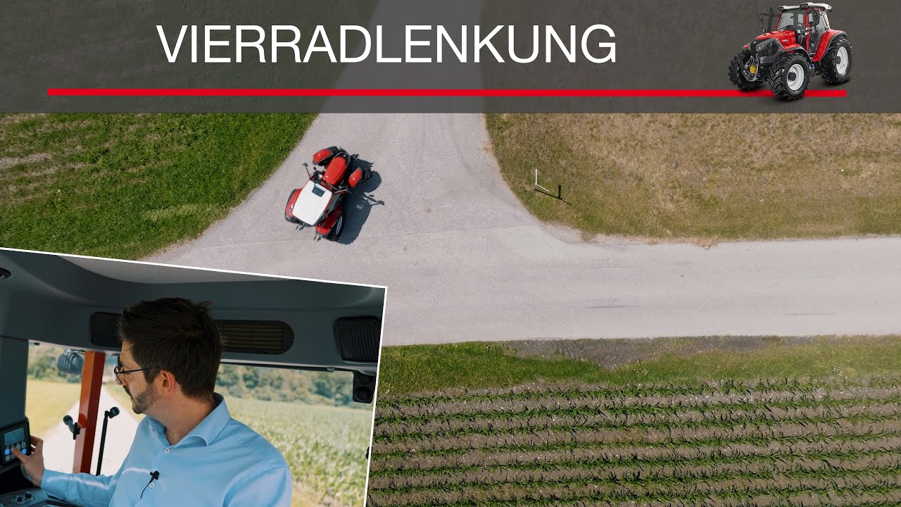 Vierrad-Lenkung beim Lintrac