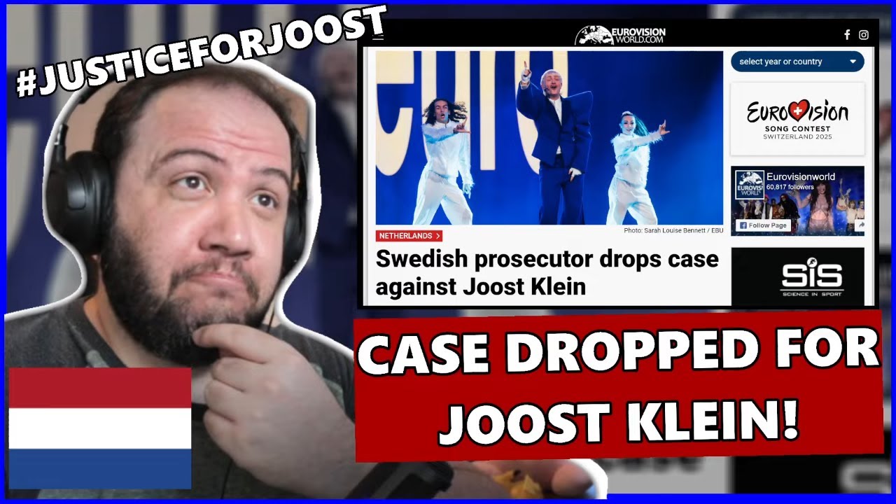 JOOST KLEIN CASE DROPPED: 