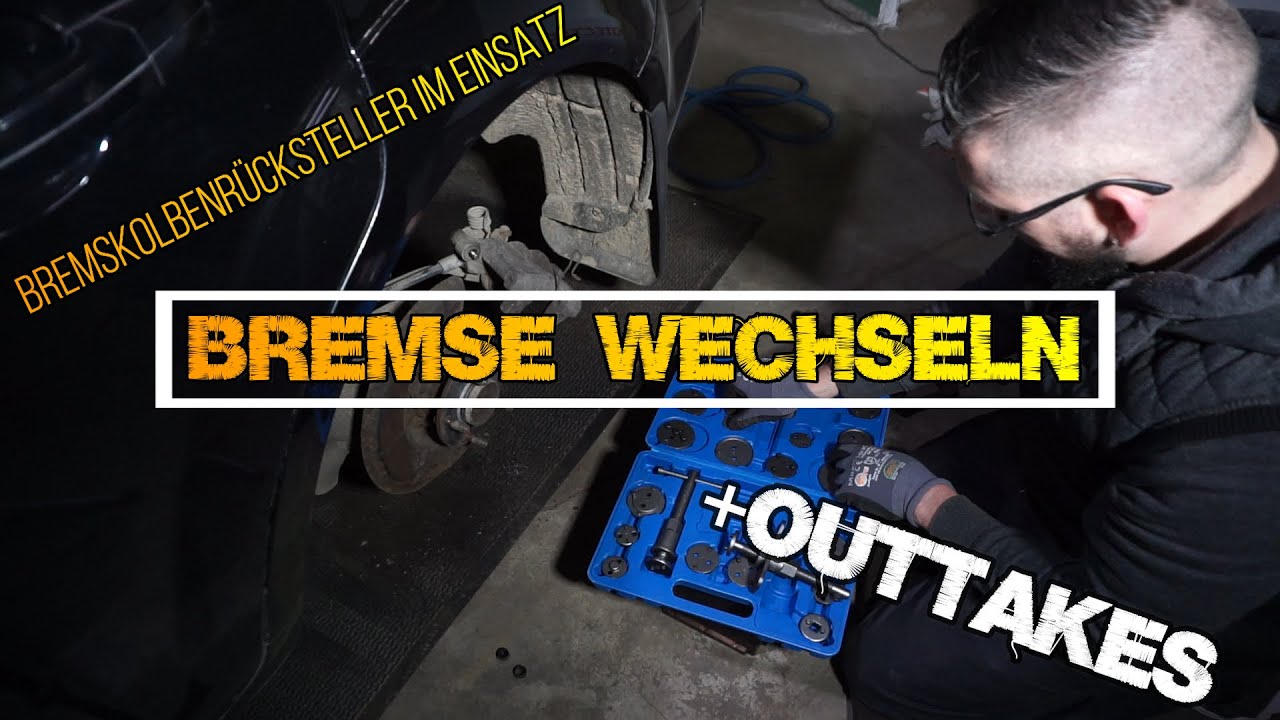Ford Focus / mk2/ Bremse hinten wechseln / Bremskolbenrücksteller /+Outtakes/ Tutorial Deutsch