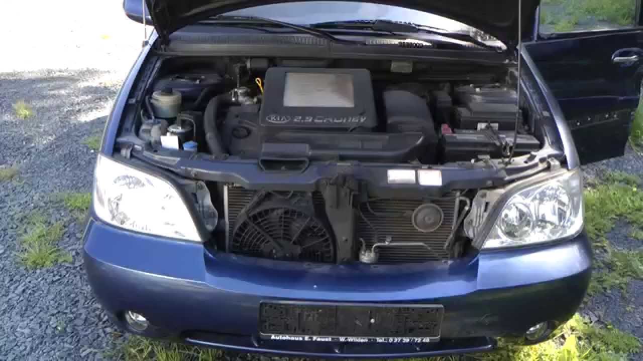 Motortest Motorprobelauf Kia Carnival II (GQ) 2.9CRDi J3 Motor TH-Spareparts