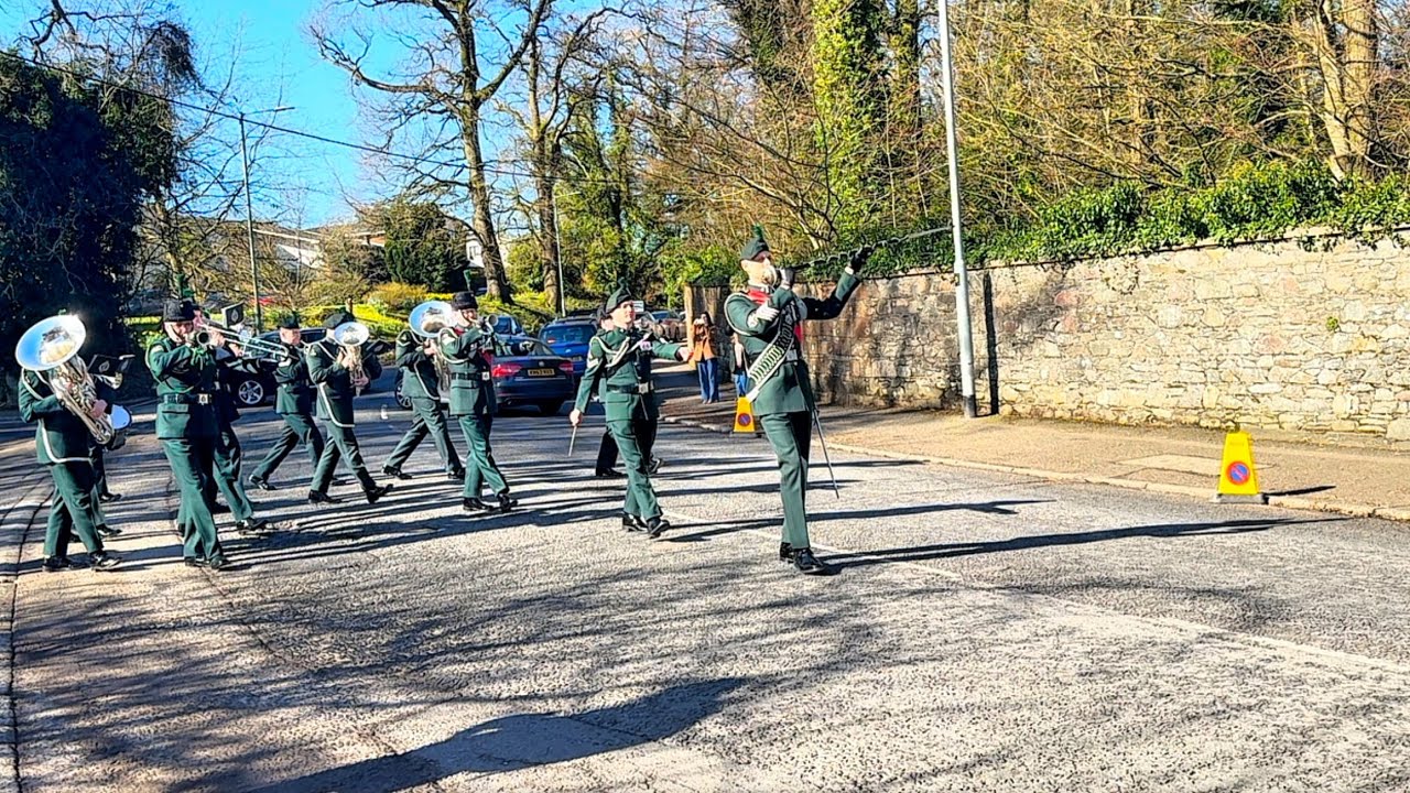 Royal Irish Regiment ~ St. Patrick&rsquo;s Day Parade ~ Hillsborough Castle, Lisburn.