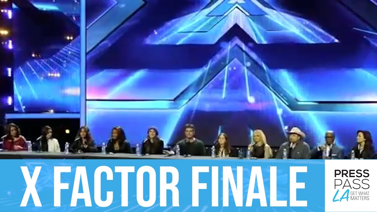 X Factor Finale, Full Press Conference
