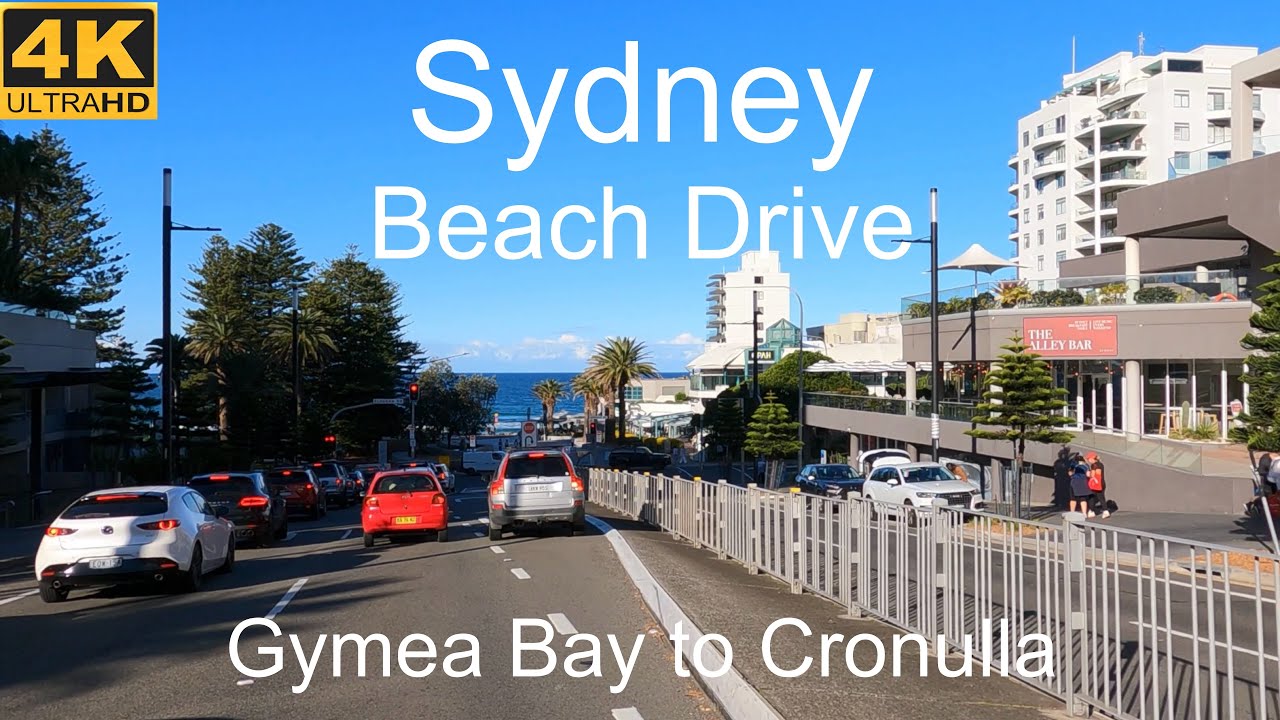 Driving Gymea Bay to Cronulla | Sydney’s Beachside Beauty in 4K