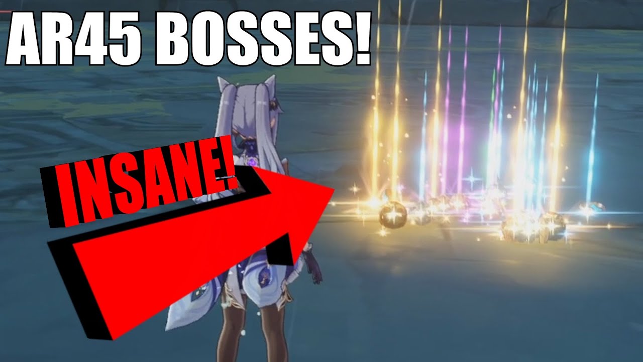 What You Get From ALL AR45 Bosses! (Genshin Impact)