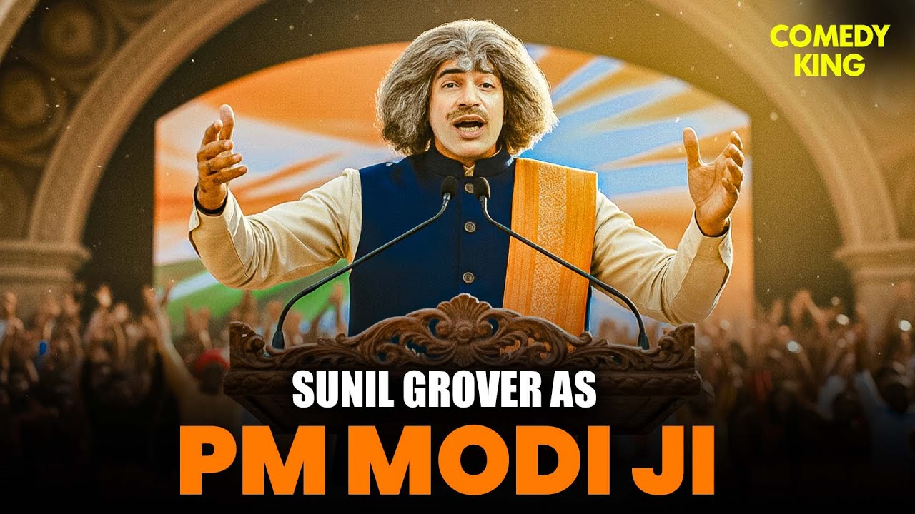 Sunil Grover As Pm Modi Ji 😂| The Kapil Sharma Show | Funny Scene | Best Of Dr. Gulati | Funny