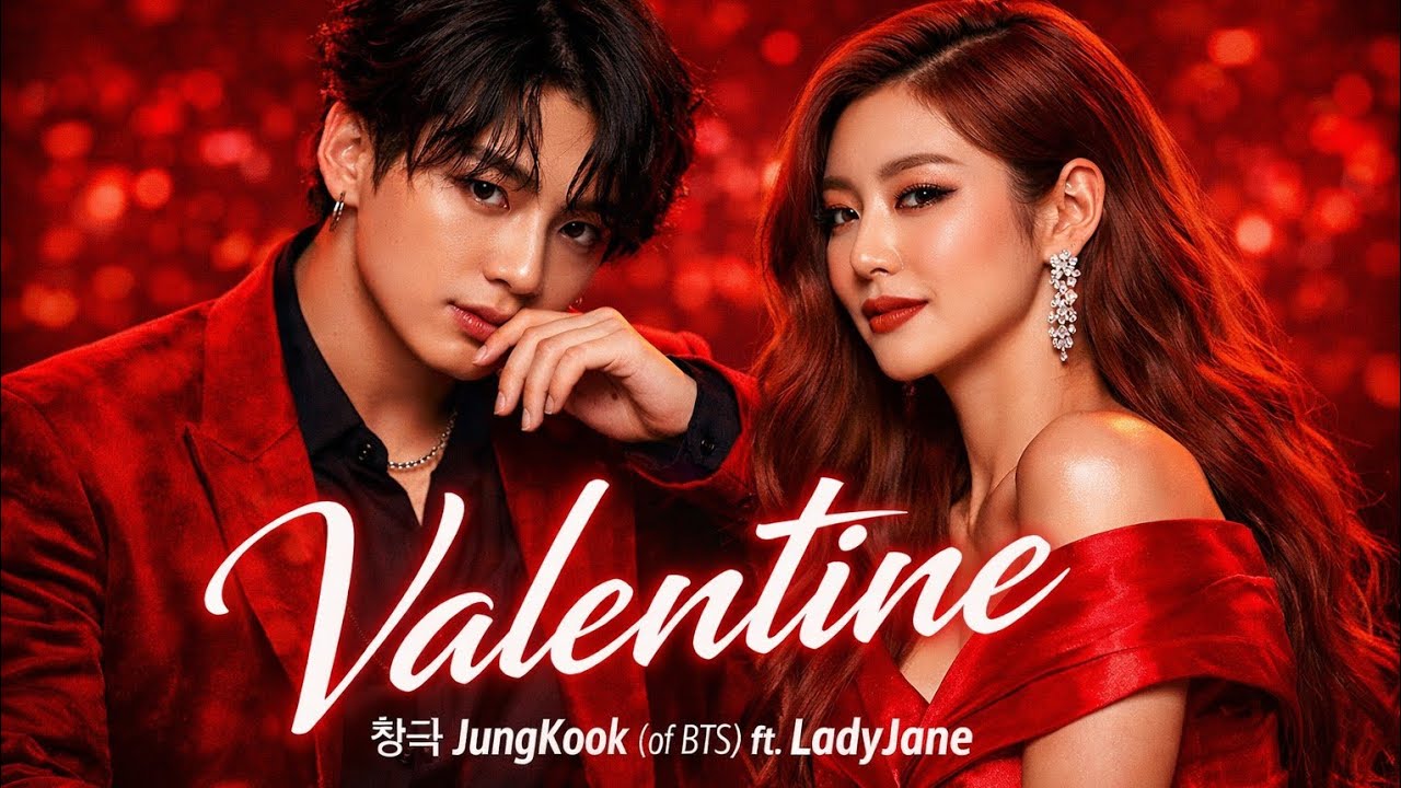 정국 Jung Kook (of BTS) ft. LadyJane — VALENTINE | Romantic K-pop 2026