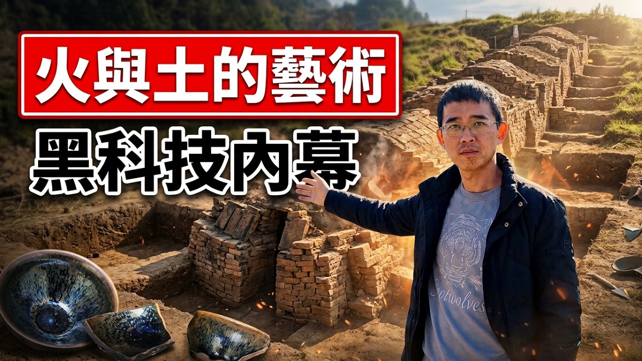 #黑科技 千年建盞，黑科技內幕，首次大曝光，令人驚嘆的火與土的藝術！