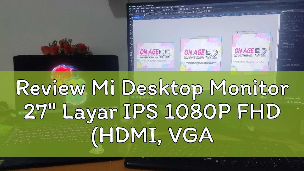 Review Mi Desktop Monitor 27" Layar IPS 1080P FHD (HDMI, VGA)