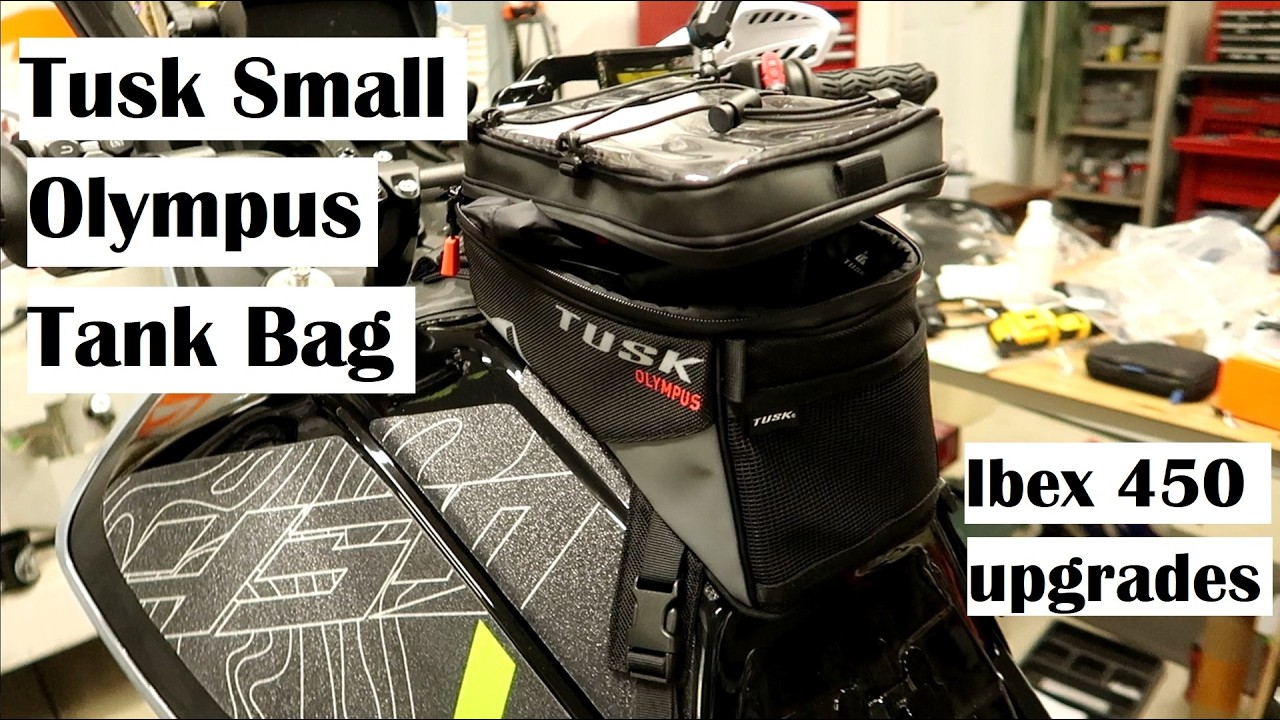 Ibex 450 Upgrades: Tusk Small Olympus Tank Bag