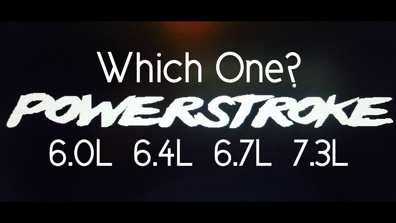 Which Ford Diesel Motor is the Best? Powerstroke Shootout - Best Ford Diesel Engine