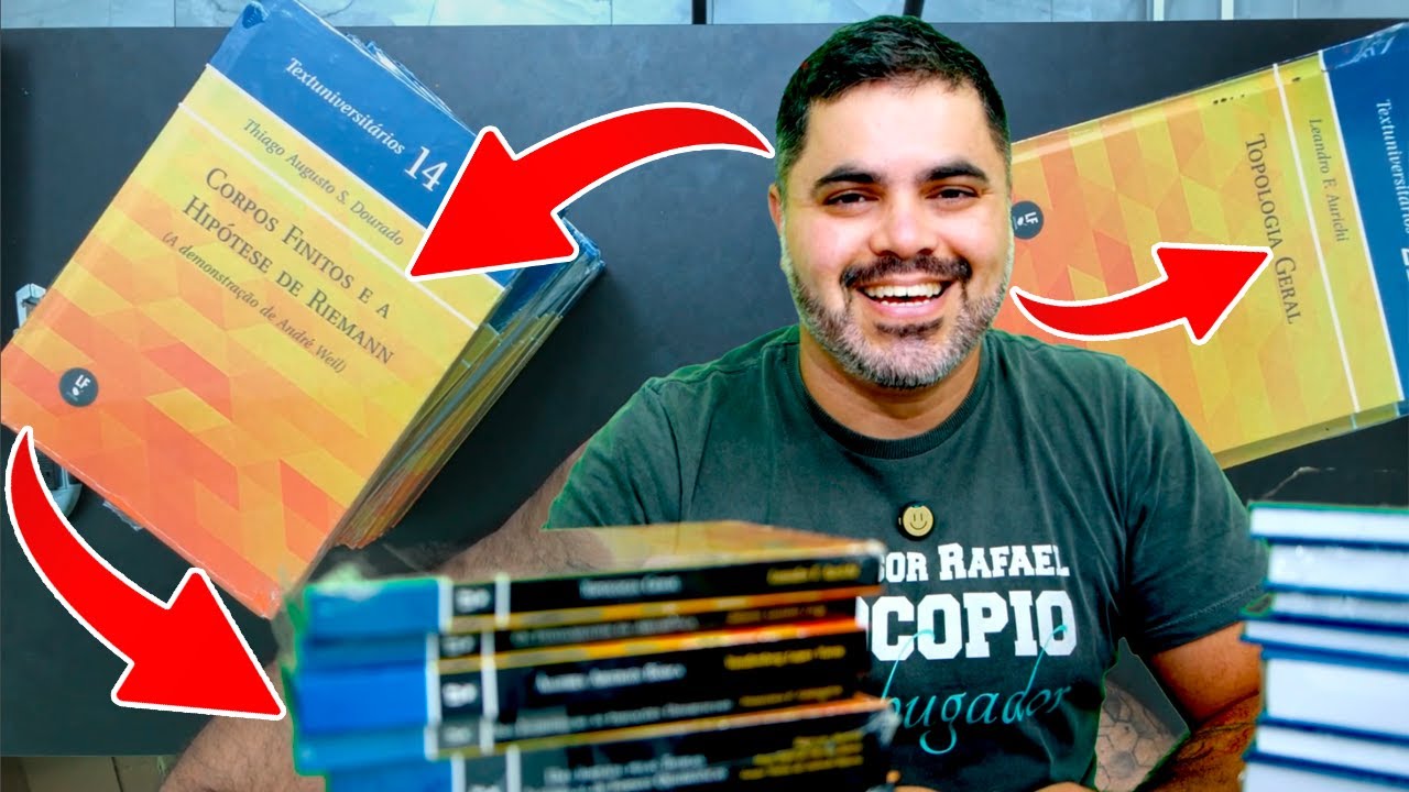 📖 LIVROS E MAIS LIVROS DE MATEMÁTICA E FÍSICA e minha BIBLIOTECA PARTICULAR de conhecimento!