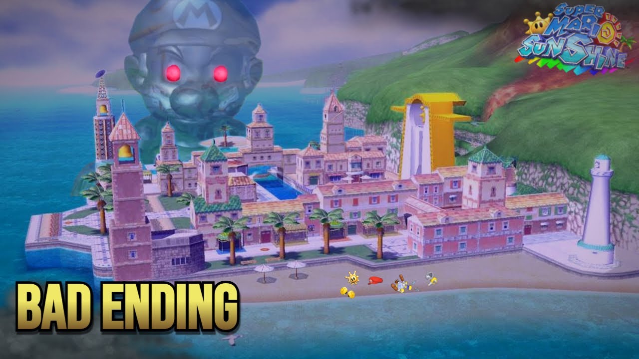 Super Mario Sunshine: Плохая концовка (Что, если бы Марио потерпел неудачу?)