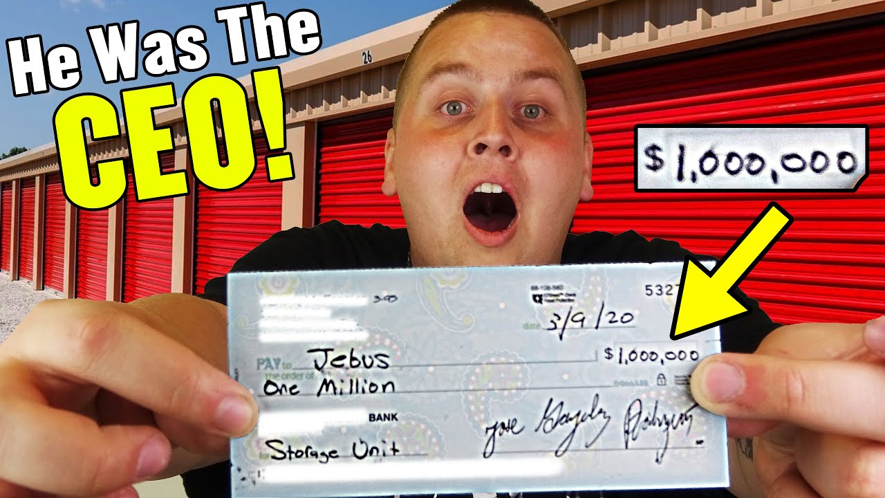 I Bought A MILLIONAIRE'S Storage Unit! LOOK WHAT HAPPENED! I Bought an Abandoned Storage Unit!
