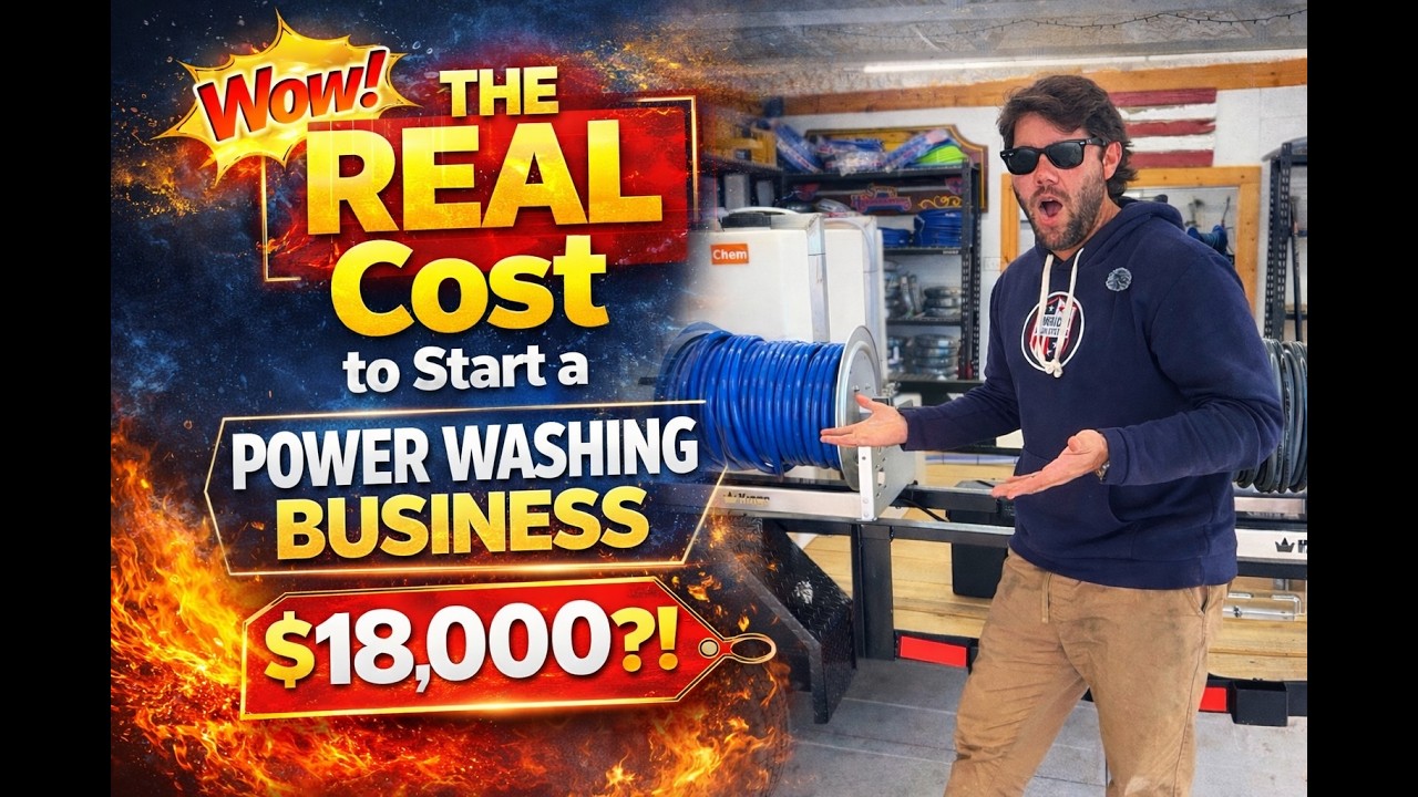 🚨🔥The REAL Costs to Start a Pressure Washing Business 2026🔥🚨