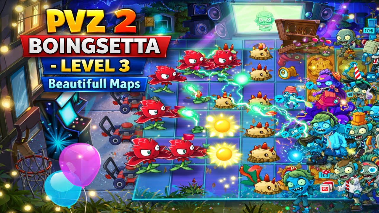 Event Boingsetta Level 3 || Plant VS Zombie 2