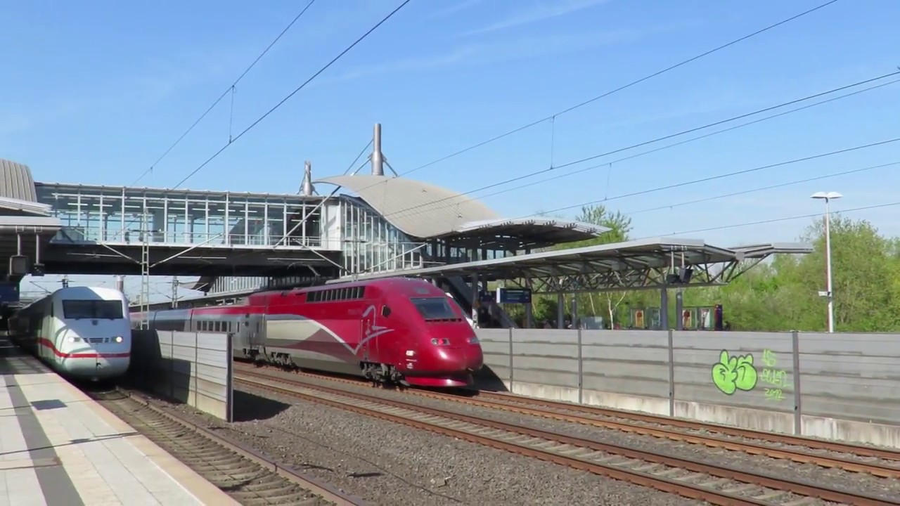 German High-Speed Trains - D&uuml;sseldorf Airport