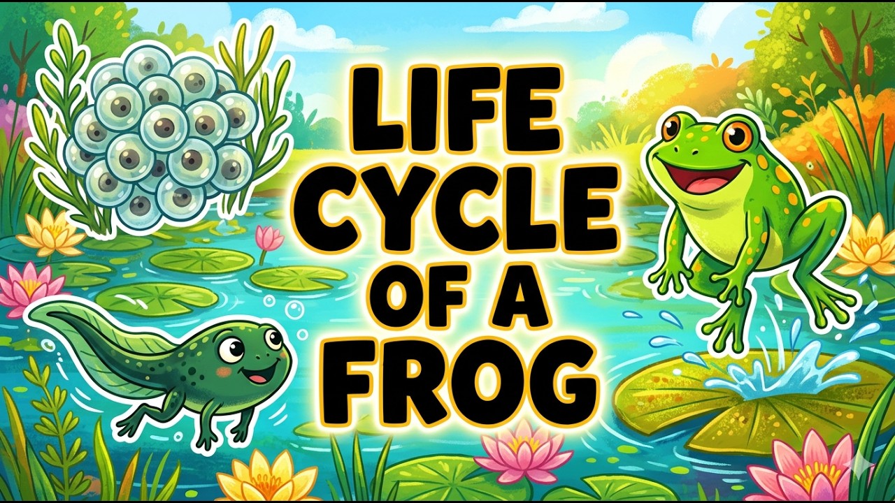 Life cycle of a Frog | P3 Science - Life cycles of Animals