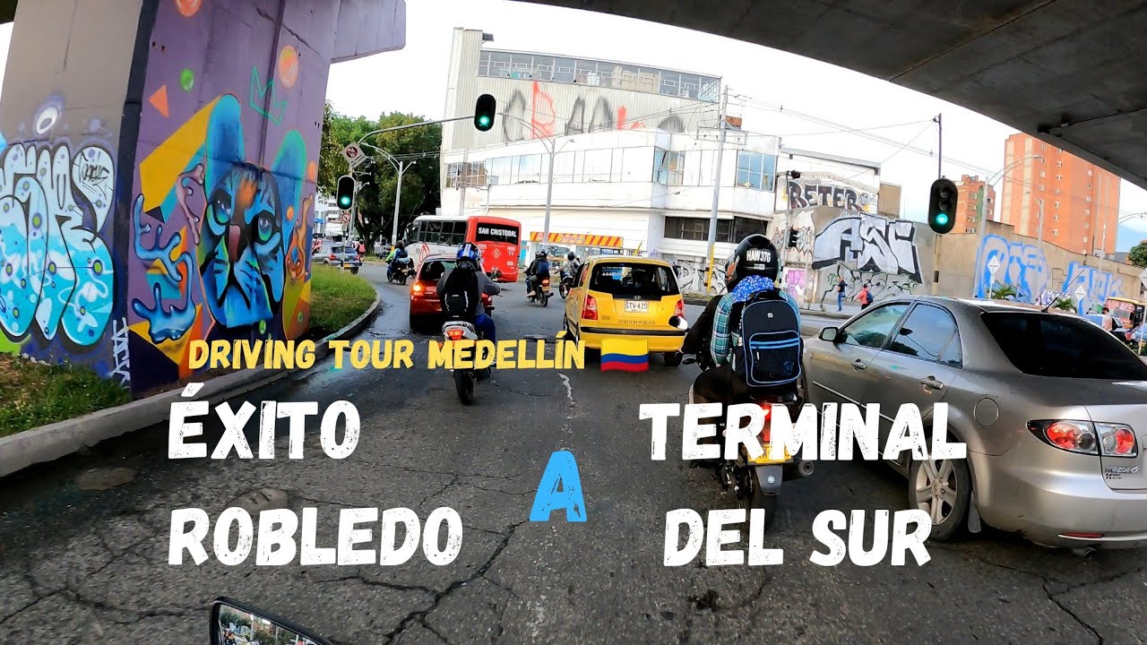 Robledo a Terminal de transporte del Sur Medellín 🇨🇴 ASMR Driving Sin Destino