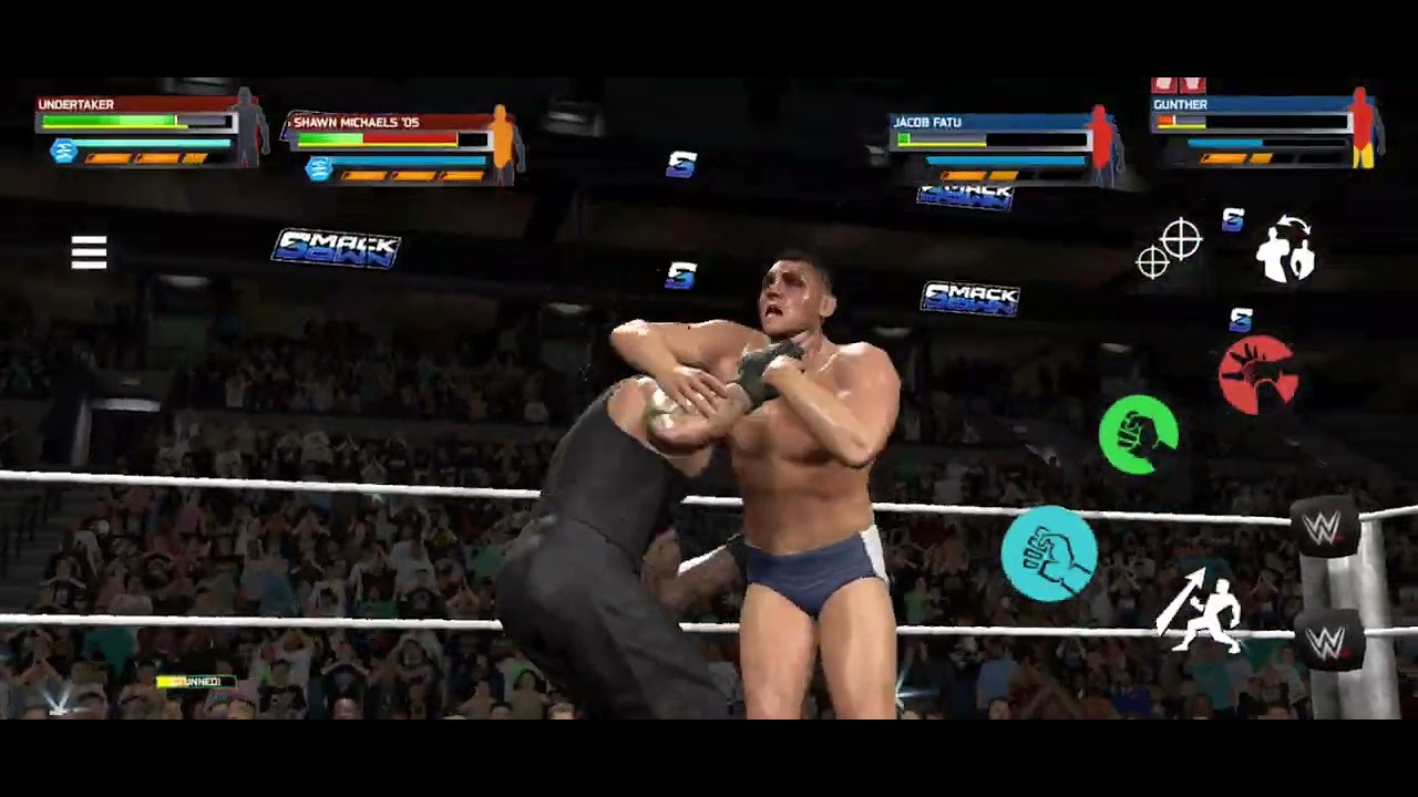 NETFLIX WWE 2K25 | Shawn Michaels & The UnderTaker def. Jacob Fatu & Gunther