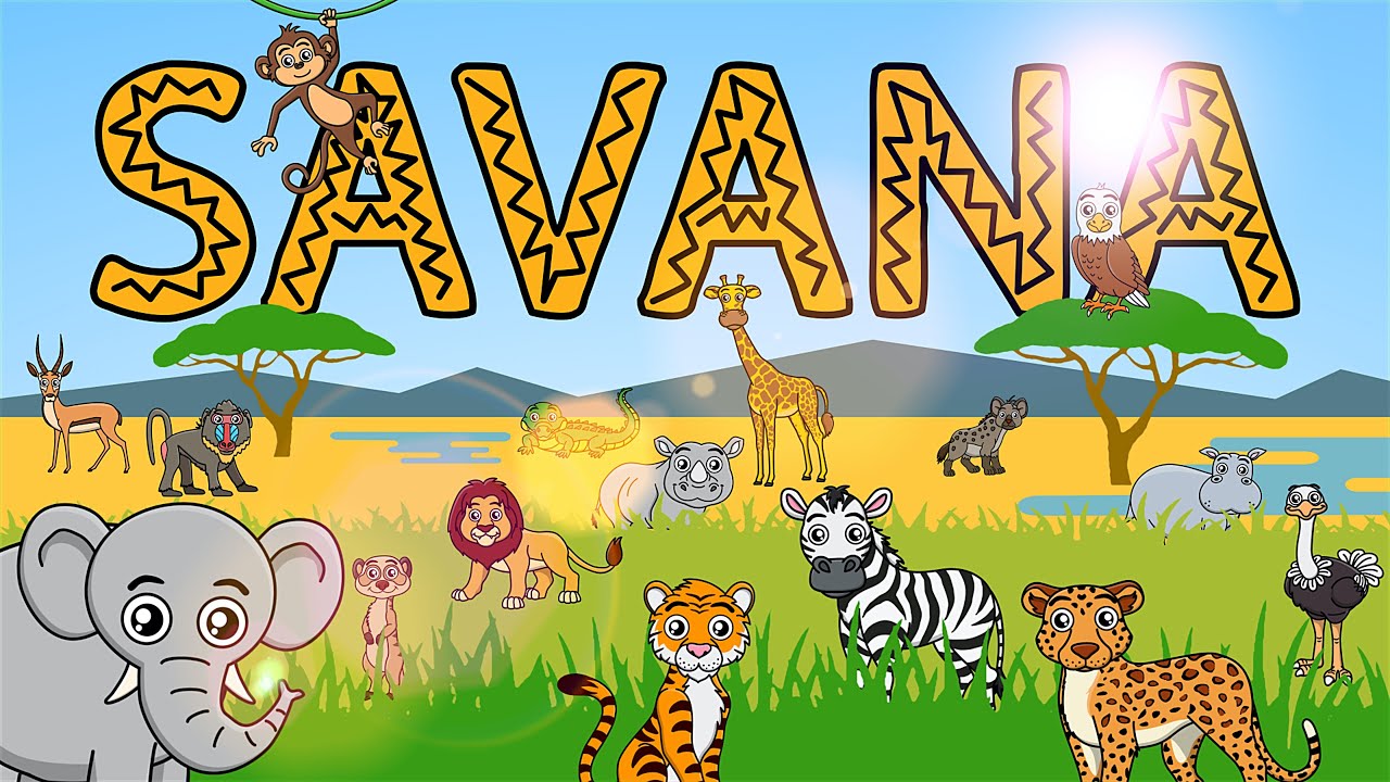 Veo Veo nella Savana - 🦁🙈🦓🐘🦒 - VEO VEO - Sofia Del Baldo