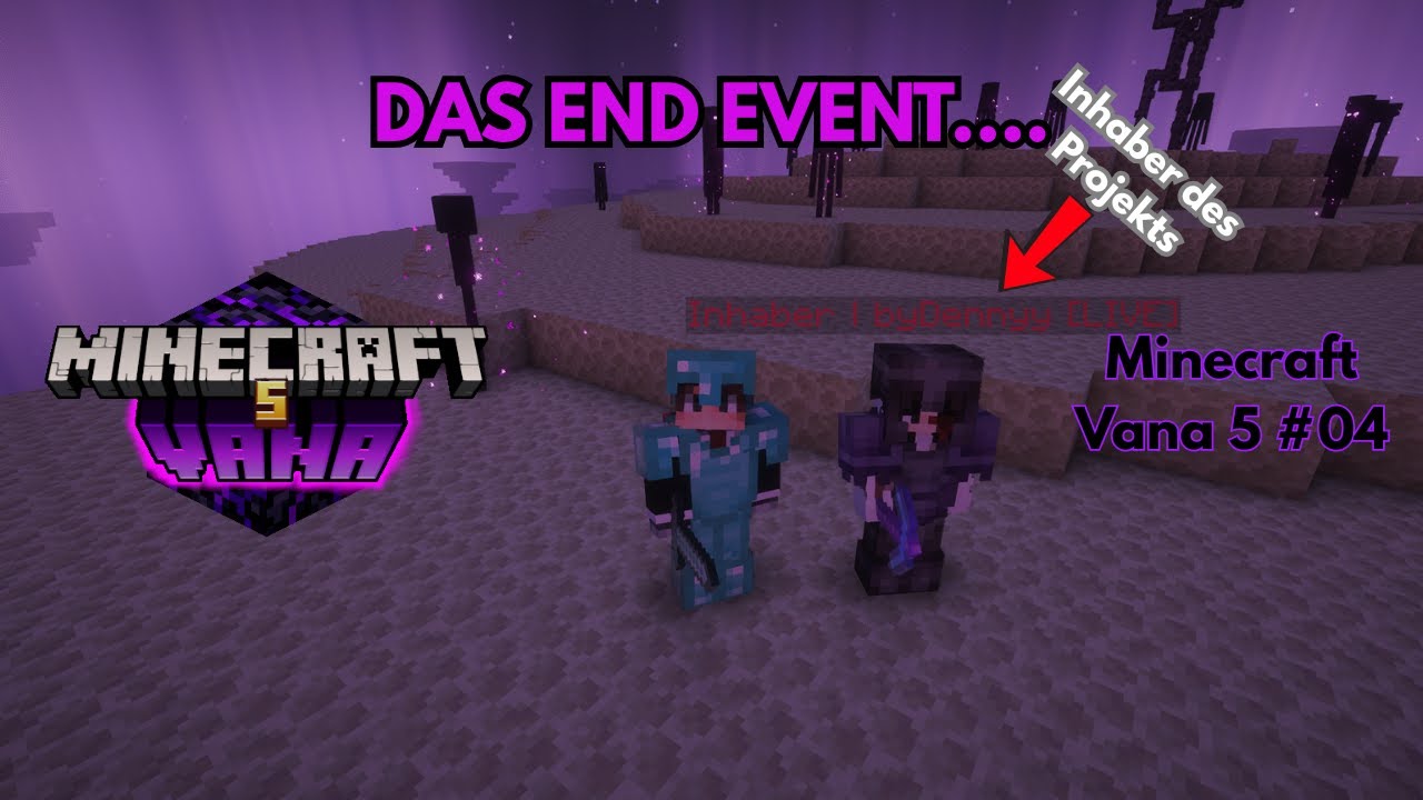 Die END Reise verlief ANDERS als GEDACHT... (mit @byDennyyy unterwegs) Minecraft Vana 5 #04