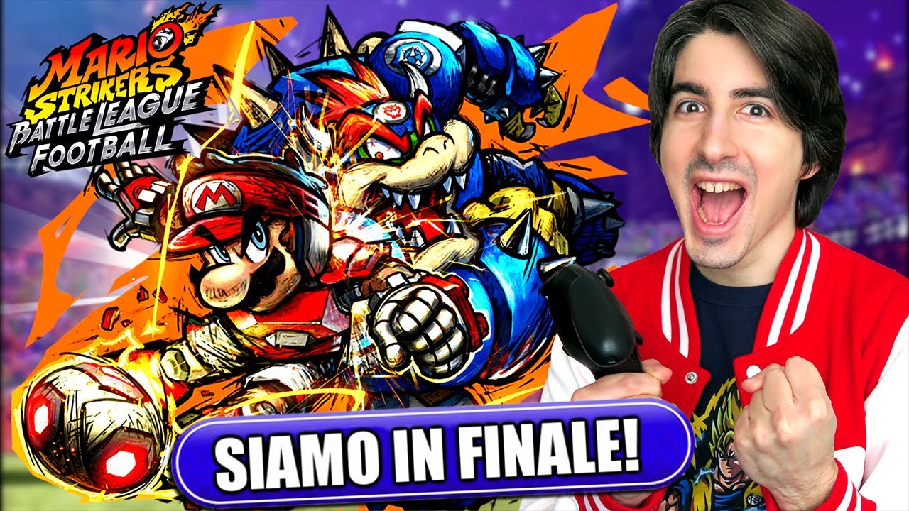 GIOCHIAMO la FINALE di CALCIO con i TIRI SUPREMI di MARIO STRIKERS ⚽ Battle League Football ITA