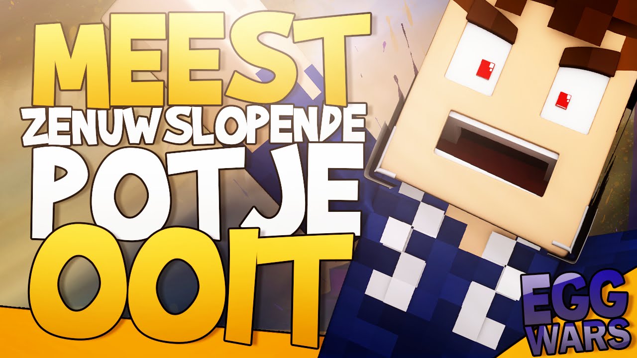 MEEST ZENUWSLOPEND POTJE OOIT!! - EGG WARS TEAM TDT #62