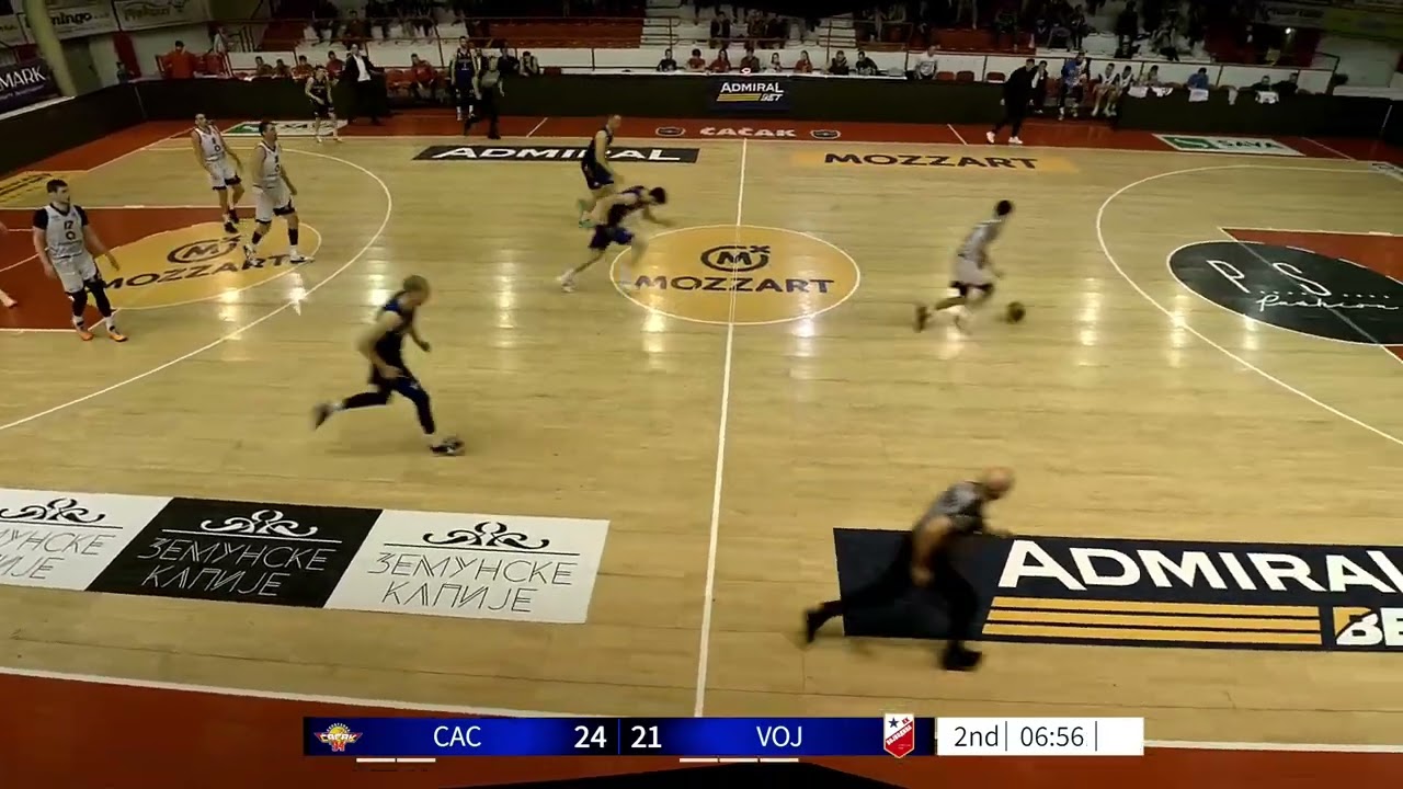Trey Pulliam highlights vs Vojvodina!