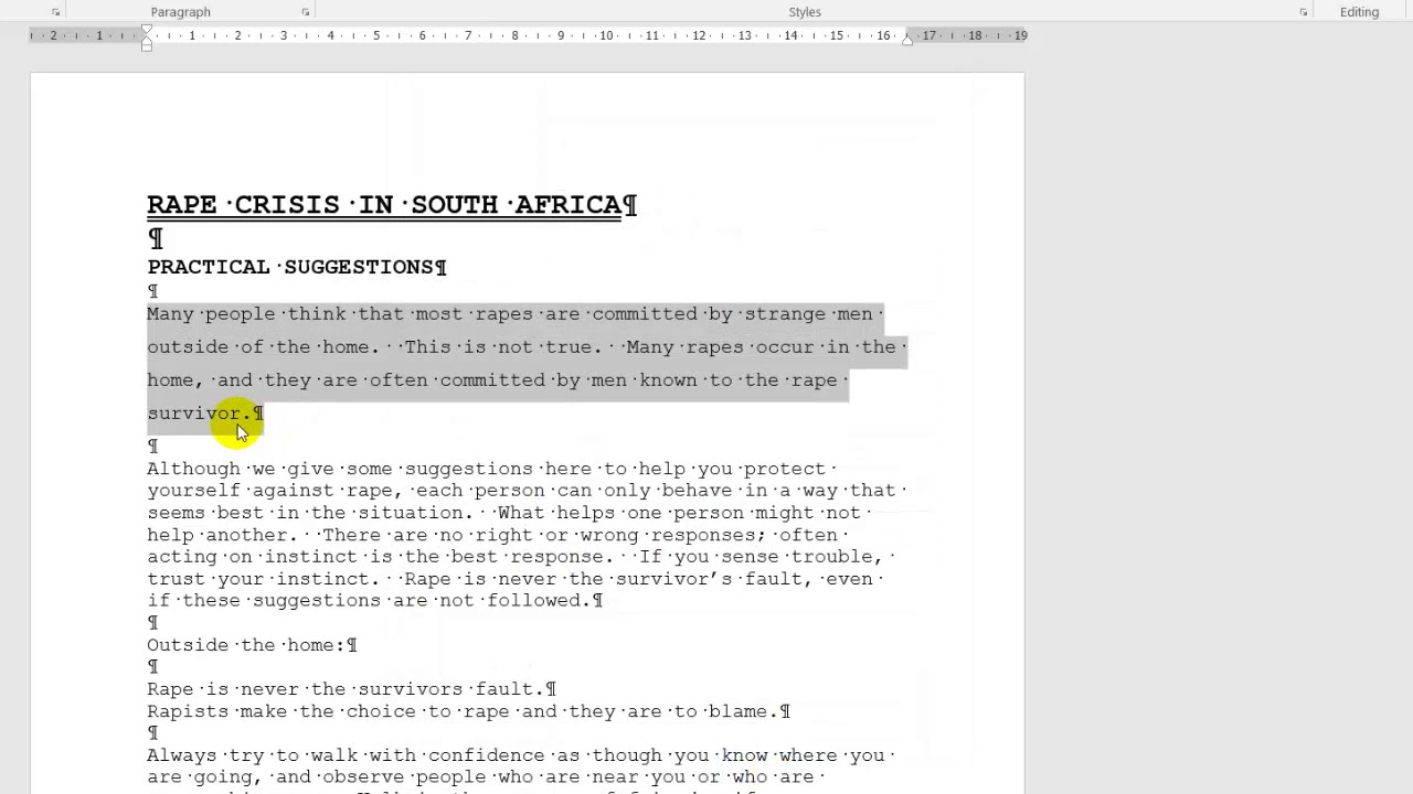 COMPUTER PRACTICE N4 : SO:3 LO:3.1 -  TEXT FORMATTING