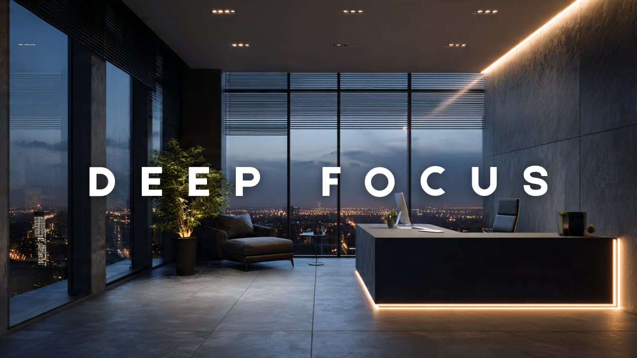 Deep Focus | Minimal Deep House Music for Work & Productivity