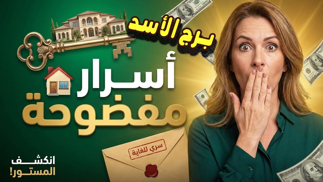 تحذير خطير لـ برج الأسد أسرار مخفية تنكشف للعلن 😱 وانفجار مالي 💰(أخطر أسبوعين في السنة)